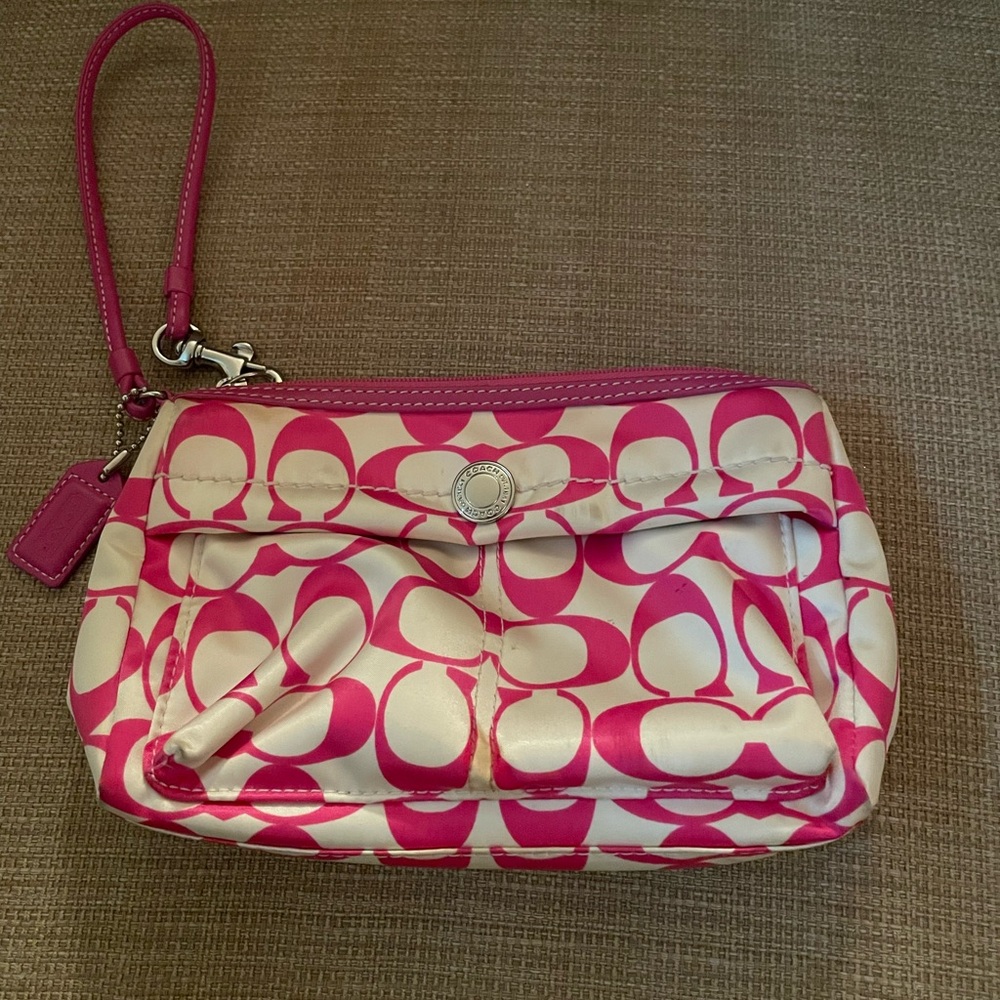 Vintage Coach Wristlet